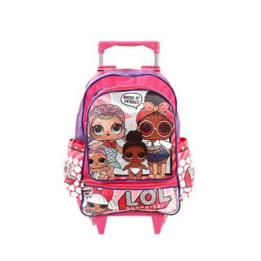 Imagem de Mochila Escolar Infantil Lol Surprise Com Rodinha - TOYS 2U