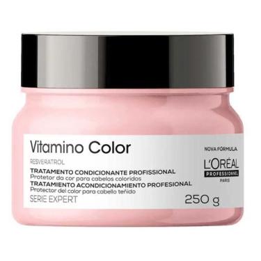 Imagem de Loréal resveratrol máscara capilar vitamino color 250g - LOREAL