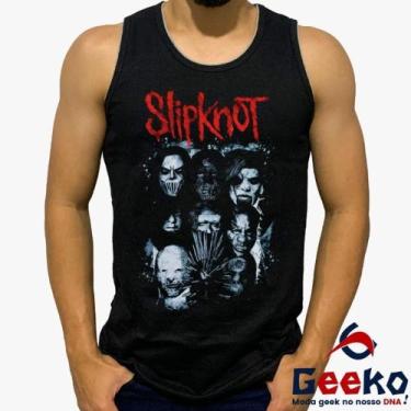 Imagem de Regata Slipknot 100% Algodão Rock Geeko, Preto, P