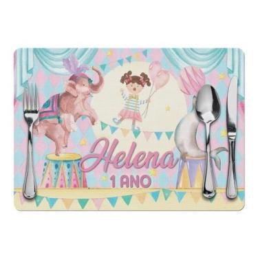Imagem de Kit de Festa Com 5 Jogos Americanos Decorativos 2 A - E - Mundo da Bin