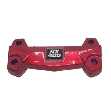 Imagem de Cadeado Fixador Mesa Superior Vermelha Guidão Nx 400 Falcon - MMB
