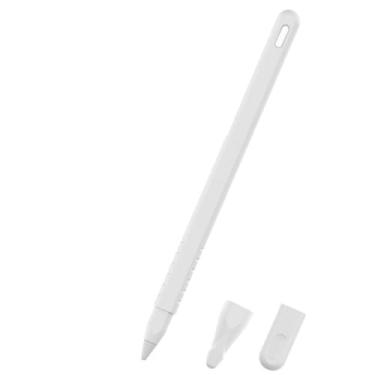 Imagem de Blaspins Capa para Apple Pencil 2ª geração compatível com capa de silicone com suporte + capa de ponta de ponta (2 peças), acessórios de proteção fofos para iPad Pro 12,9 polegadas/11 polegadas Pencil