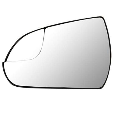 Imagem de Auto Dynasty - 87611F3050 Vidro espelhado lateral estilo fábrica com lente convexa Spotter compatível com Elantra 17-19, motorista/esquerda