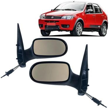 Imagem de Par Retrovisor Palio Siena G3 2004 à 2007 4 Portas C/Controle - CRL