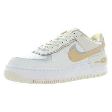 Imagem de Nike Tênis feminino Air Force 1 Shadow, Summit branco/gergelim/cinza lobo, 40
