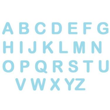 Imagem de Letras em EVA Alfabeto Azul Claro - 14cm - Extra Festas, Y