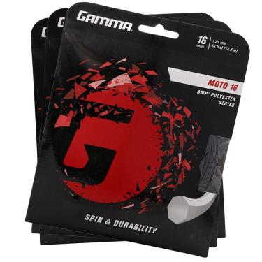Imagem de Corda Gamma Moto 16L 1.29mm Pack com 3 Unidades - Preta