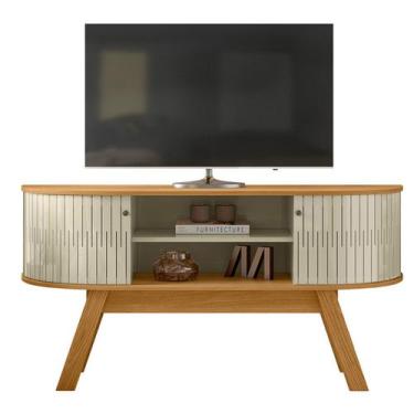 Imagem de Bancada Atlanta TVs Até 55 Cumaru Opala 509140 Madetec