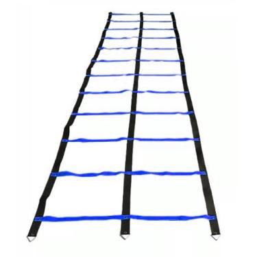 Imagem de Escada Dupla Agilidade Treinamento Funcional Cross Top - Pro Trainer, 