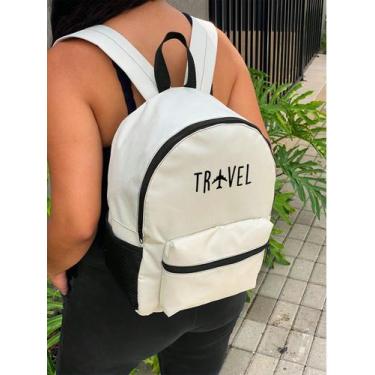 Imagem de Mochila Small TRAVEL Bolsa Escolar Trabalho Viagem Mala Faculdade Fut 