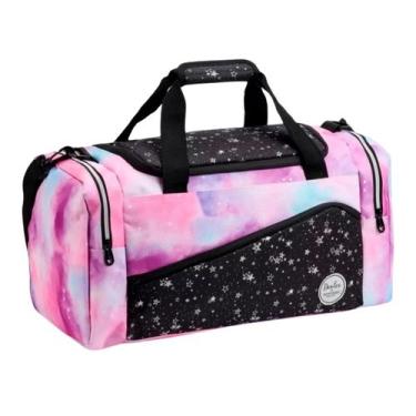 Imagem de Bolsa Mala Feminina Academia Treino Viagem Transversal Tie Dye - Klizz