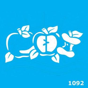 Imagem de Stencil Jóia JC - 15 x 20cm - 2 - Jóia Stencil, 1092
