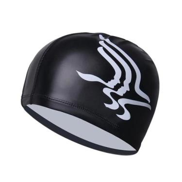 Imagem de Touca De Natação Adulto e Infantil Profissional - Hero Band, Preta adu