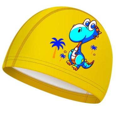 Imagem de Touca De Natação Adulto e Infantil Profissional - Hero Band, Baby dino