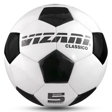 Imagem de Bola de futebol clássica Vizari, Branco, 3