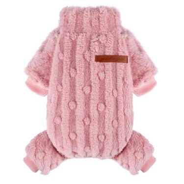 Imagem de Kosiyi Suéteres para Cães Pequenos, Roupas para Cães, Meninos E Meninas, Suéter para Cães, Outono E Inverno, Gola Alta, Pulôver para Chihuahua, Pijamas Grossos E Quentes para Cães, Roupa de Lã para Cl