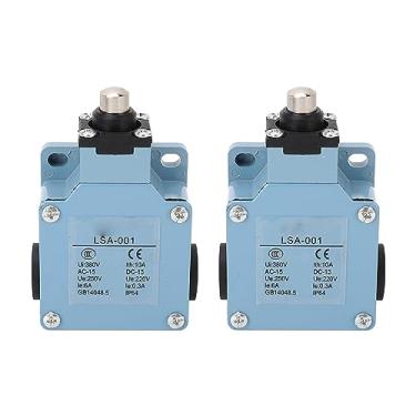 Imagem de Interruptor de Limite de Duplo êmbolo de Auto-reinicialização Material Durável 2 PCS Proteção Momentânea IP64 Fresadora CNC Impressora 3D 250 V 220 V