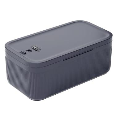 Imagem de biliitim SEGURANÇA Pequena Caixa com Cadeia para Medicamentos, Cofre para Cadeia Telefônica, Caixa de Armazenamento com Cadeia de Medicamentos de 2 Litros com Código para Kits de Primeiros Socorros,