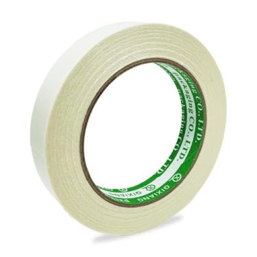 Imagem de KAIHENG Fita de tecido de dupla face, fita de bainha de 1.9 cm x 21 m para cortinas, sem costura, ponto de passar, fita de bainha de bruxaria para cortinas, calças, vestido, jeans, roupas, artes