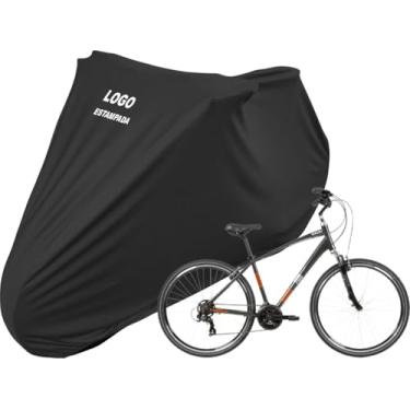 Imagem de Capa Para Bike Urbana Caloi 700 Tecido Helanca Lycra (Preto)