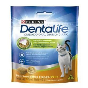 Imagem de Snack Purina Dentalife Para Gatos Sabor Frango 40g - NESTLE PURINA