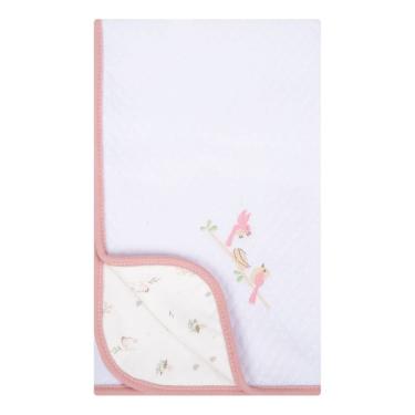 Imagem de Manta para Bebê em Malha Matelasse Garden Rose - Hug