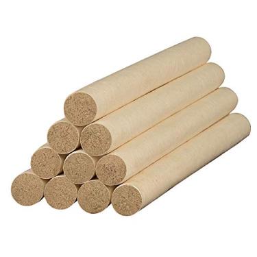 Imagem de Moxa Stick Argyi Roller Artemisia Bar Folha de absinto para moxabustão leve (10 peças) (18-200 mm)
