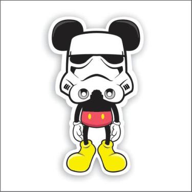Imagem de Adesivo Sticker Vinil Impermeável Mickey Stormtrooper - Império da Imp