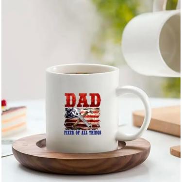 Imagem de 12 peças UV direto para filmar Dia das Mães, Dia dos Pais, adesivos de transferência UV autoadesivos decorativos para frascos de vidro e canecas de café. Adesivos de pai, papai, mamãe e mãe. (ESTILOC)