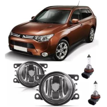 Imagem de Universo Car, Par Farol De Milha Outlander 2014 2015 2016 2017 2018 2019 2020 + Lâmpada