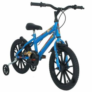 Imagem de Bicicleta Infantil Free Action Aro 16 V-brake Kiss Com Cesta e Rodinhas