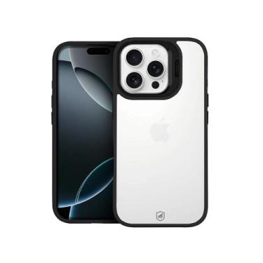 Imagem de Capa case capinha para iPhone 16 Pro - Gravity Preta - Gshield