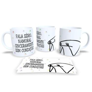 Imagem de Caneca de Porcelana Personalizada Flork Frases Engraçadas, Divertidas 