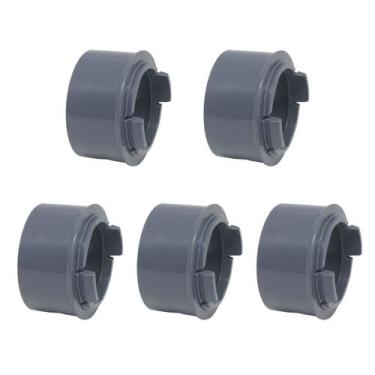Imagem de Kit 5 Adaptador Para Condulete Pvc Cinza 3/4" Masster - Masster Plásti