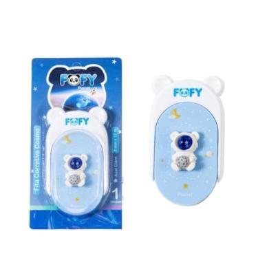 Imagem de Fita Corretivo Escolar Astronauta 5mx12mm Kawaii Corretivo em Fita (Azul claro)