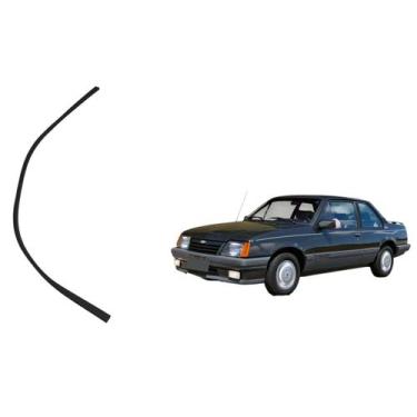 Imagem de Canaleta da coluna  porta traseira 765mm - União