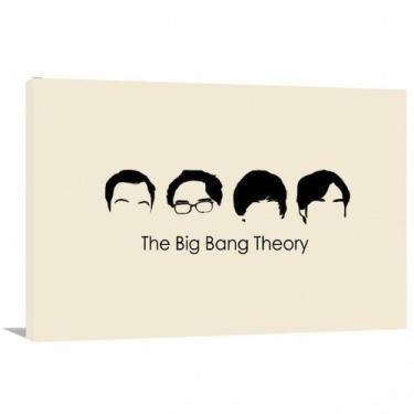 Imagem de Quadro decorativo Série The Big Bang Theory - Tela em Tecido - Wall Fr
