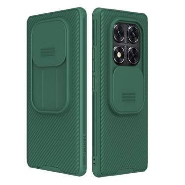 Imagem de Capa para Xiaomi Redmi Note 14 Pro 5G, capa protetora fina com protetor de câmera PC rígido TPU capa de telefone fina antiarranhões para Xiaomi Redmi Note 14 Pro 5G/Poco X7 5G (Redmi Note14 Pro Green)