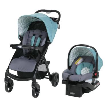 Imagem de Cadeira de Bebê de Viagem Graco Verb Inclui Carrinho Verb e Cadeirinha para Carro SnugRide 30, Combo Carrinho e Cadeirinha Merrick