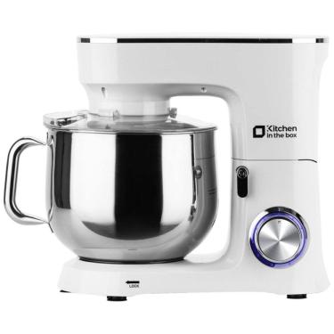 Imagem de Batedeira Kitchen in the Box, 900W 8,5 Litros Elétrica de Cozinha, 10 Velocidades com Capacidade Grande inclinável com Gancho para Massa,