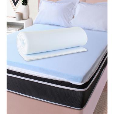 Imagem de Pillow Top Solteiro Viscoelástico Espuma da nasa 88x188x4cm bf Colchões