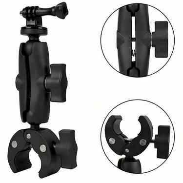 Imagem de Suporte Garra 360 De Guidão Para Câmeras Gopro
