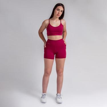 Imagem de SHORTS DAMARANT CURTO PARA CORRIDA COM BOLSO FEMININO-Feminino
