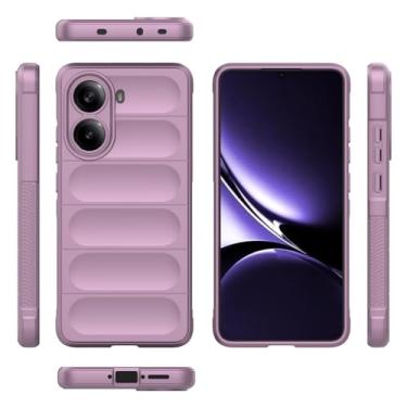 Imagem de Capa compatível com Xiaomi Redmi Turbo 4, capa roxa para celular TPU compatível com Xiaomi Poco X7 Pro 5G