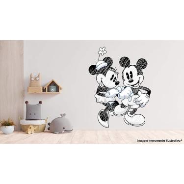 Imagem de Adesivo De Parede Mickey E Minnie Mod22