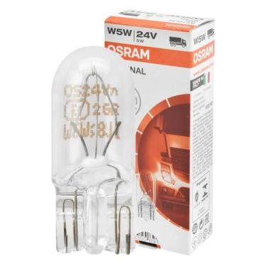 Imagem de Lâmpada Pingão Especial Automotiva 5w 24v Ledvance Osram T10