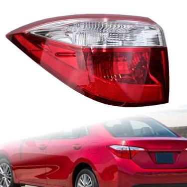 Imagem de LEVANLIGHT Lâmpada de freio traseiro compatível com Toyota Corolla 2014 2015 2016 substitui #8156002751 TO2804118 (lado esquerdo do motorista)