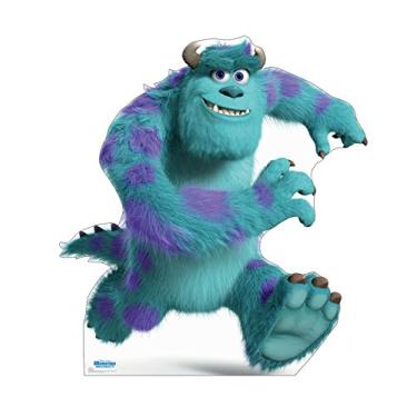 Imagem de Figuras avançadas tamanho real Cardboard recorte Standups - Disney Pixar's Monsters University, Sulley, One Size, 1
