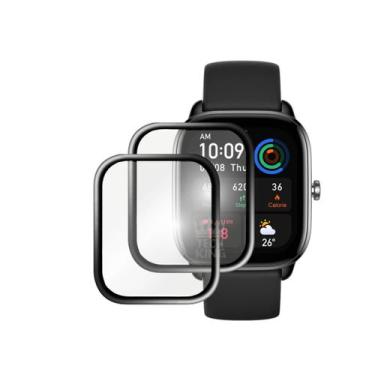 Imagem de Kit 2x Películas 3d Anti-risco Smartwatch Gts 4 Mini - TECH KING, BORD