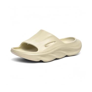 Imagem de AnyuTech Chinelos De Recuperação Para Homens E Mulheres - Sandálias Ortopédicas Com Suporte De Arco E Almofada Espessa, Chinelos Para Fascite Plantar, Chinelos Leves E Antiderrapantes Para Recupera